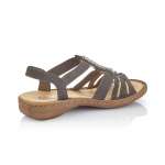 náhled Dámská obuv RIEKER 608S1-45 GRAU F/S 9