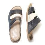 náhled Dámská obuv RIEKER 61157-12 BLAU KOMBI F/S 9