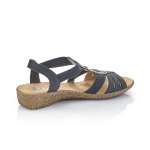 náhled Dámské modré sandály RIEKER 61659-14 BLAU F/S 9