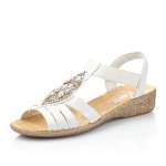 náhled Dámské sandály RIEKER 61661-80 WEISS S0