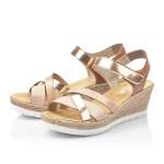 náhled Dámské sandály RIEKER RIE-1025941-S0 růžová