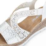 náhled Dámské sandály RIEKER 61916-80 bílá S6