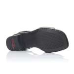 náhled Dámské nadměrné sandály RIEKER 62662-03 SCHWARZ F/S 9