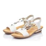 náhled Dámské sandály RIEKER 63453-80 bílá S1