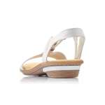 náhled Dámské sandály RIEKER 63453-80 bílá S1