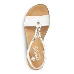 náhled Dámské sandály RIEKER 63453-80 bílá S1