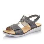 náhled Dámské sandály RIEKER RIE-1025991-S0 šedá