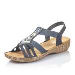 náhled Dámské sandály RIEKER 65807-14 BLAU S0