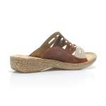 náhled Dámské nadměrné nazouváky RIEKER 65835-60 BRAUN KOMBI F/S 9