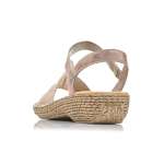 náhled Dámské sandály RIEKER RIE-1026016-S0 růžová