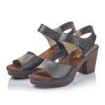 náhled Dámské sandály RIEKER RIE-1026043-S0 černá