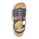 náhled Dámské sandály RIEKER RIE-1026066-S1 modrá