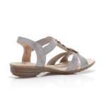náhled Dámská obuv REMONTE BY RIEKER R3638-90 GRAU KOMBI F/S 9