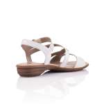 náhled Dámské nadměrné sandály REMONTE R3651-80 WEISS KOMBI F/S 9