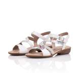 náhled Dámské nadměrné sandály REMONTE R3651-80 WEISS KOMBI F/S 9