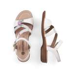 náhled Dámské nadměrné sandály REMONTE R3651-80 WEISS KOMBI F/S 9