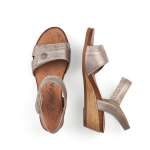 náhled Dámské bronzové sandály REMONTE R4450-90 BRONZE F/S 9