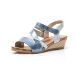 náhled Dámské nadměrné sandály REMONTE R4457-14 BLAU KOMBI F/S 9
