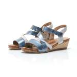 náhled Dámské nadměrné sandály REMONTE R4457-14 BLAU KOMBI F/S 9