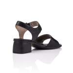 náhled Dámské černé sandály REMONTE R8757-01 SCHWARZ F/S 9