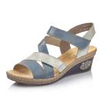 náhled Dámské sandály RIEKER RIE-1026125-S0 modrá
