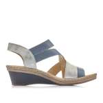 náhled Dámské sandály RIEKER RIE-1026125-S0 modrá