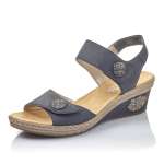 náhled Dámské sandály RIEKER V24B9-14 BLAU S0