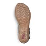 náhled Dámské nadměrné sandály RIEKER V3405-42 GRAU KOMBI S0