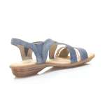 náhled Dámské nadměrné sandály RIEKER V3451-15 BLAU F/S 9
