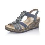 náhled Dámské sandály RIEKER V7673-12 BLAU F/S 9
