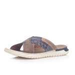 náhled Pánské nazouváky BUGATTI 321-70780-1569-6040 BROWN / BLUE S0