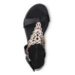 náhled Dámské sandály TAMARIS 1-1-28246-22 BLACK/ROSE MET 053