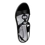 náhled Dámské sandály TAMARIS 1-1-28257-34 BLACK/WHITE 005 S0