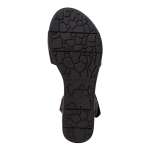 náhled Dámské sandály TAMARIS 1-1-28258-34 BLACK/PEWTER 094 S0