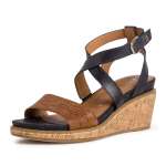 náhled Dámské sandály TAMARIS 1-1-28016-24 NAVY/NUT 834 S0