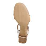 náhled Dámské sandály TAMARIS 1-1-28033-24 WHITE/COGNAC 144 S0