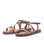 náhled Dámské sandály TAMARIS 1-1-28128-24 COGNAC/GOLD 394 S0