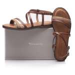 náhled Dámské sandály TAMARIS 1-1-28128-24 COGNAC/GOLD 394 S0