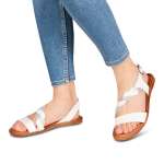náhled Dámské sandály TAMARIS 1-1-28142-24 WHITE/SILVER 191 S0