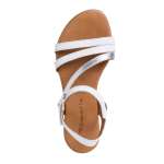 náhled Dámské sandály TAMARIS 1-1-28161-24 WHITE/SILVER 191 S0
