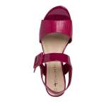 náhled Dámské sandály TAMARIS 1-1-28211-24 CRANBERRY COMB 640 S0