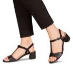 náhled Dámské sandály TAMARIS 1-1-28219-24 BLACK COMB 098 S0