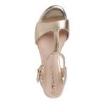 náhled Dámské sandály TAMARIS 1-1-28219-24 LT.GOLD COMB 979 S0