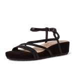 náhled Dámské sandály TAMARIS 1-1-28238-24 BLACK METALLIC 012 S0