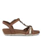 náhled Dámské sandály TAMARIS 1-1-28251-24 COGNAC/GOLD 394 S0