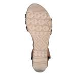 náhled Dámské sandály TAMARIS 1-1-28251-24 COGNAC/GOLD 394 S0