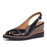 náhled Dámské sandály TAMARIS 1-1-28311-24 BLACK LEATHER 003 S0