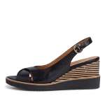 náhled Dámské sandály TAMARIS 1-1-28311-24 BLACK LEATHER 003 S0