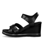 náhled Dámské sandály TAMARIS 1-1-28350-24 BLACK LEA.UNI 008 S0