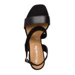 náhled Dámské sandály TAMARIS 1-1-28385-24 BLACK/BLK LEA. 013 S0